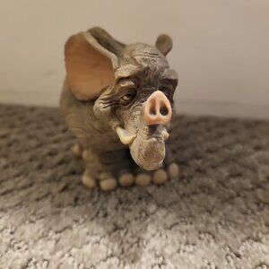 Vintage Frumps Elephant Figurine Super Cute